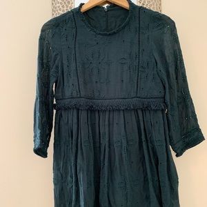 Zara TRF 3/4 Sleeve Romper with pockets!